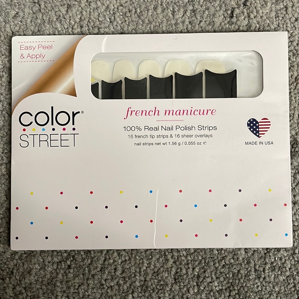 Color Street 100% Real Nail Polish Strips - Gotham Night